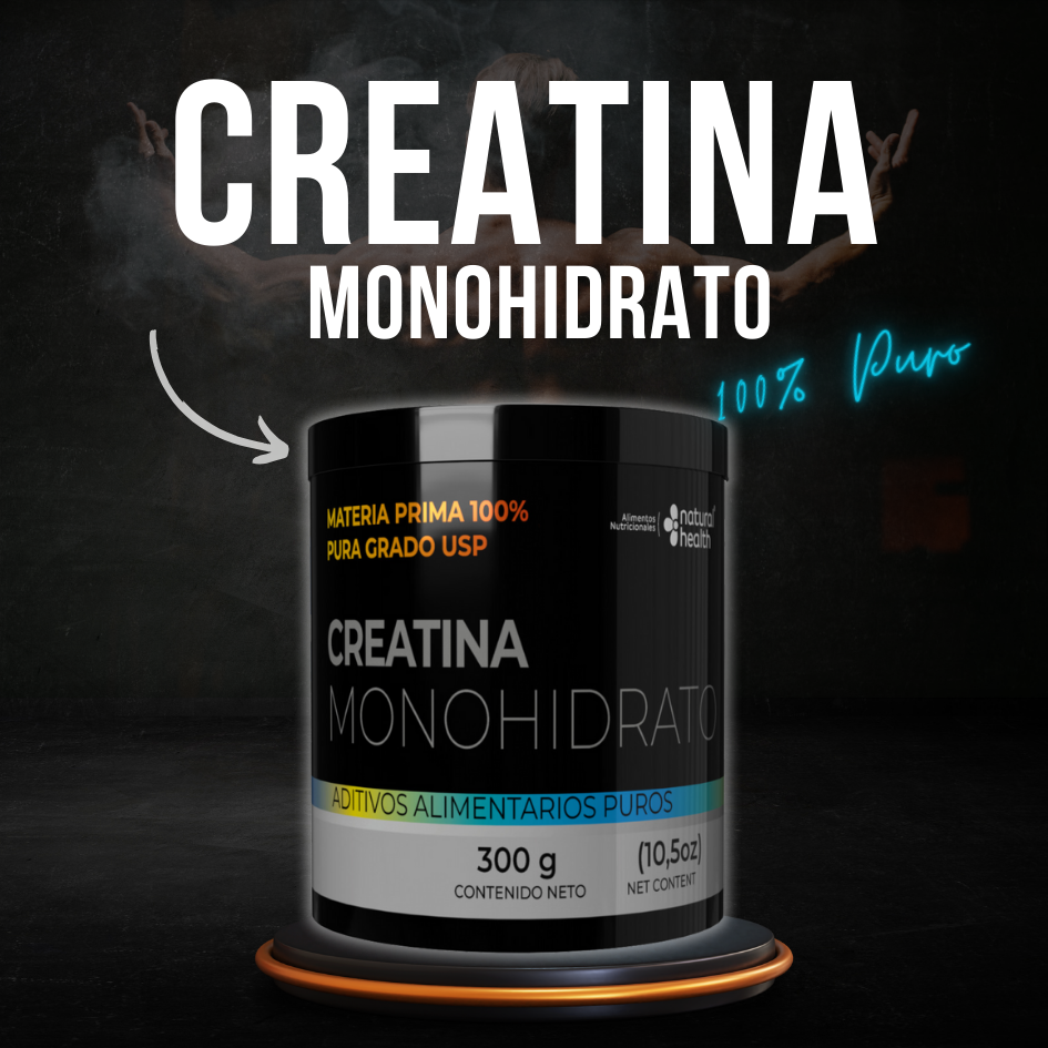 CREATINA MONOHIDRATO X 300 GRAMOS