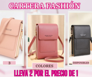 COMBO 2 CARTERAS MULTIFUNCIONAL